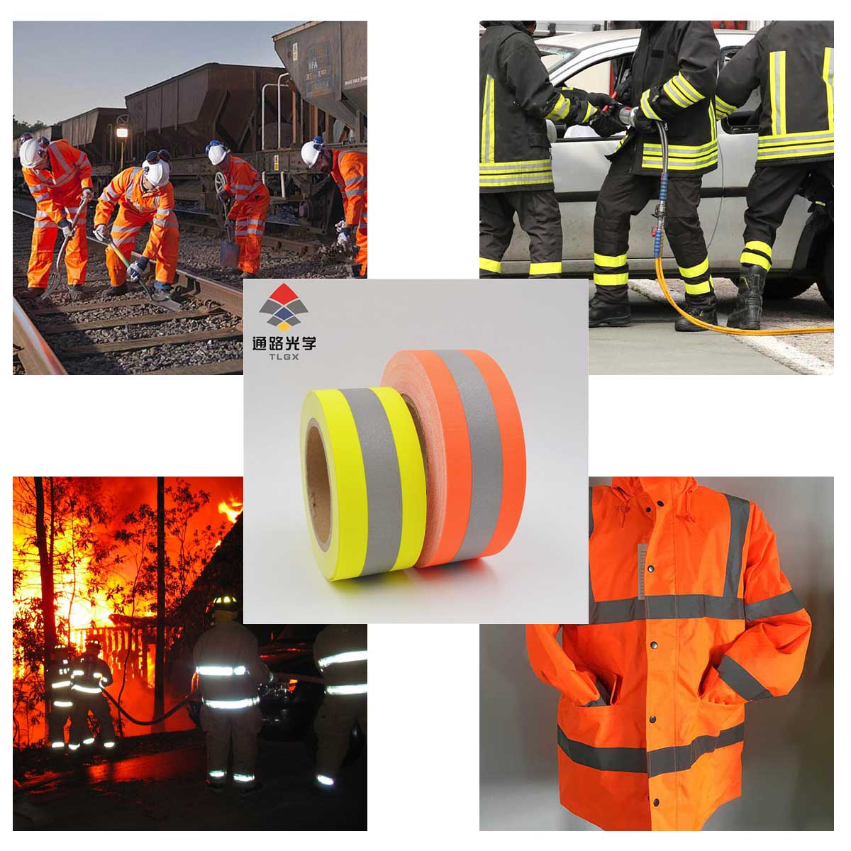 flame retardant reflective tape